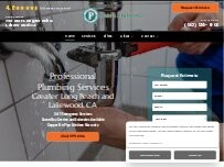 Website Screenshot Pete's Plumbing