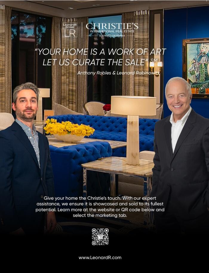 Images Anthony Robles - Luxury Real Estate | Christie's Southern California | The Leonard R Group