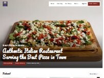 Website Screenshot Marconi’s Pizzeria