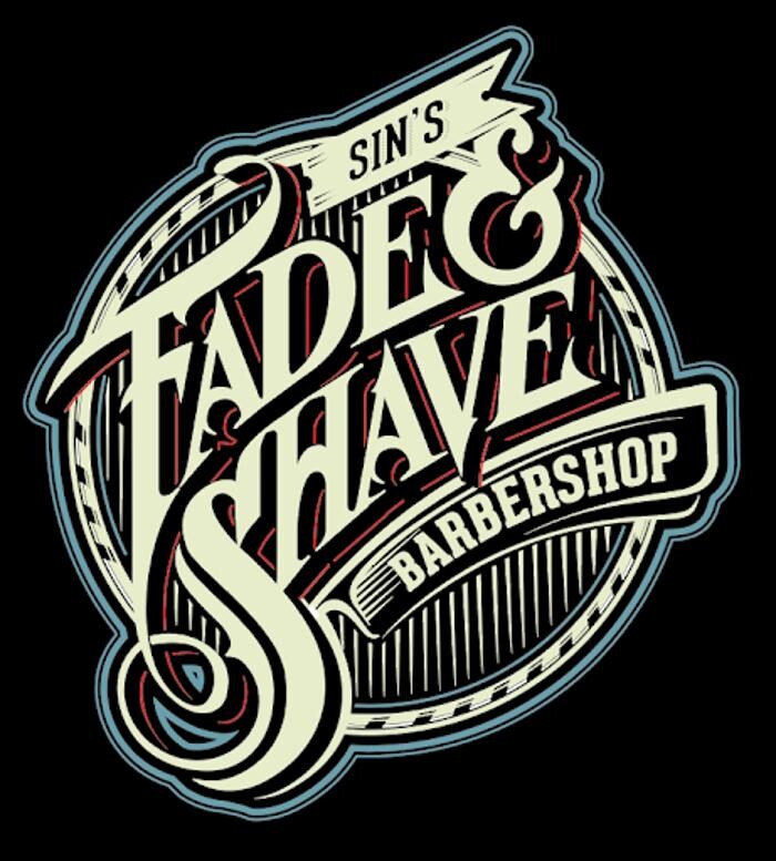 THE FADE AND SHAVE BARBER SHOP Logo