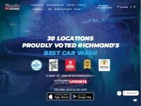 Website Screenshot Flagstop Car Wash
