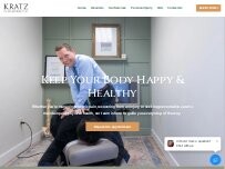 Website Screenshot Kratz Chiropractic