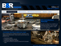 B & R Transmission Inc website screenshot