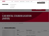 Website Screenshot Avis Car Rental