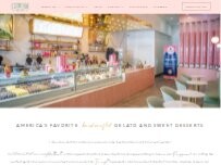 Website Screenshot I Scream Gelato - Las Olas, FL
