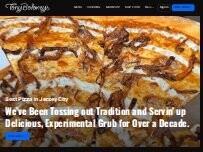 Website Screenshot Tony Boloney's - Jersey City