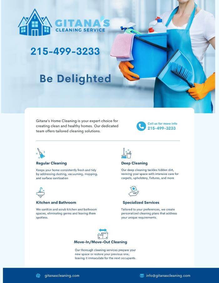 Images Gitana's Cleaning service