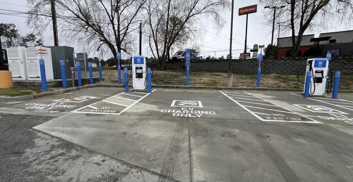 Images EVgo Car Charging Station