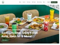 Website Screenshot Spring Rolling