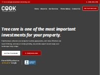 Website Screenshot Cook Outdoor Contracting, LLC