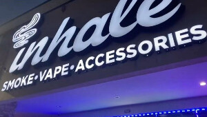 Inhale Smoke Shop Logo