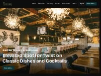 Website Screenshot Dodo Bird Kitchen and Cocktails