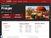 Website Screenshot Outback Steakhouse