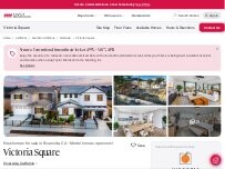 Website Screenshot Victoria Square- Taylor Morrison