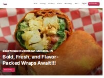 Website Screenshot Wrapzody Gourmet Wrapz Deli --Memphis TN