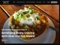 Website Screenshot The Foodie Cafe
