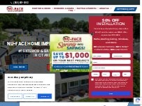 Website Screenshot Nu-Face Home Improvements