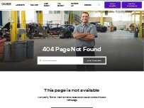 Website Screenshot Caliber Auto Glass