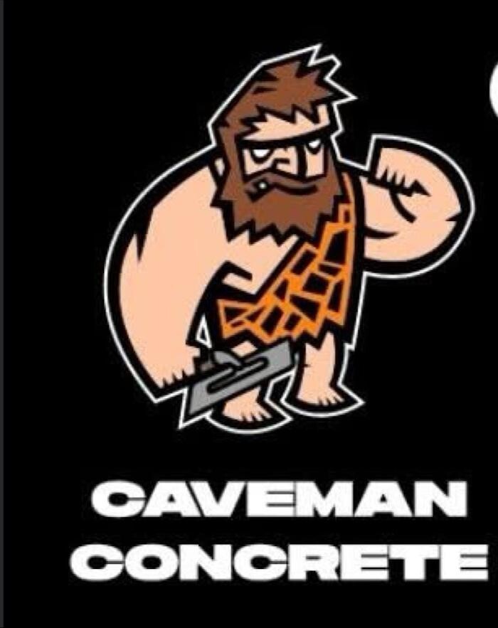 Caveman Concrete Logo