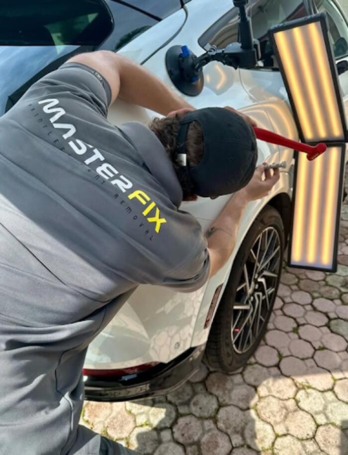 Images Masterfix Auto PDR & Hail solutions