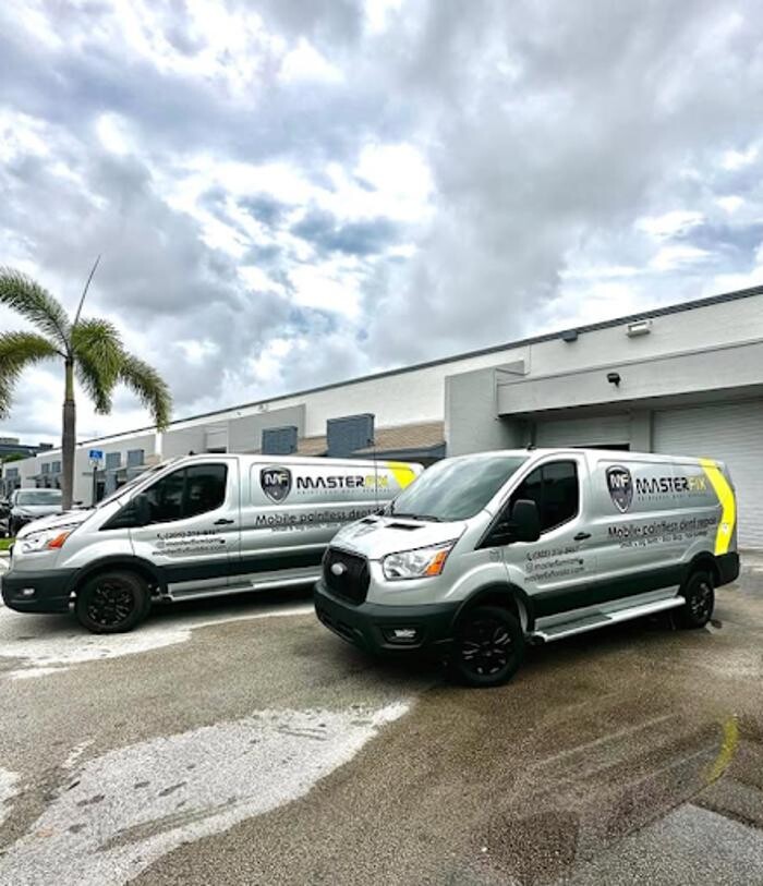 Images Masterfix Auto PDR & Hail solutions