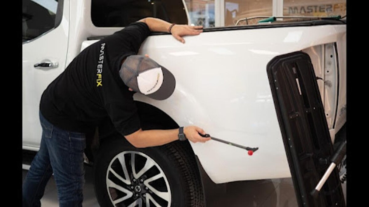 Images Masterfix Auto PDR & Hail solutions