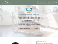 Website Screenshot My Emerson Dentist: Maryann M. Ghali, DMD, PA