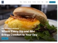 Website Screenshot LaBella Bean Coffee House and Eatery