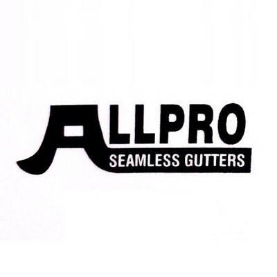 Allpro Seamless Gutters and Roofing Logo