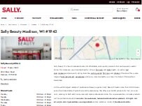 Website Screenshot Sally Beauty