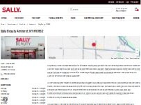 Website Screenshot Sally Beauty