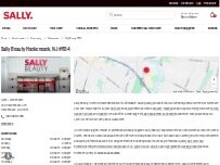 Website Screenshot Sally Beauty