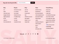 Website Screenshot Sally Beauty