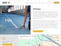 Website Screenshot Comprehensive Prosthetics & Orthotics