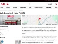 Website Screenshot Sally Beauty