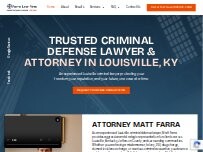 Website Farra Law Firm