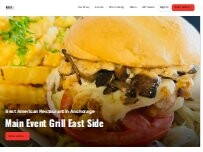 Website Screenshot Main Event Grill East