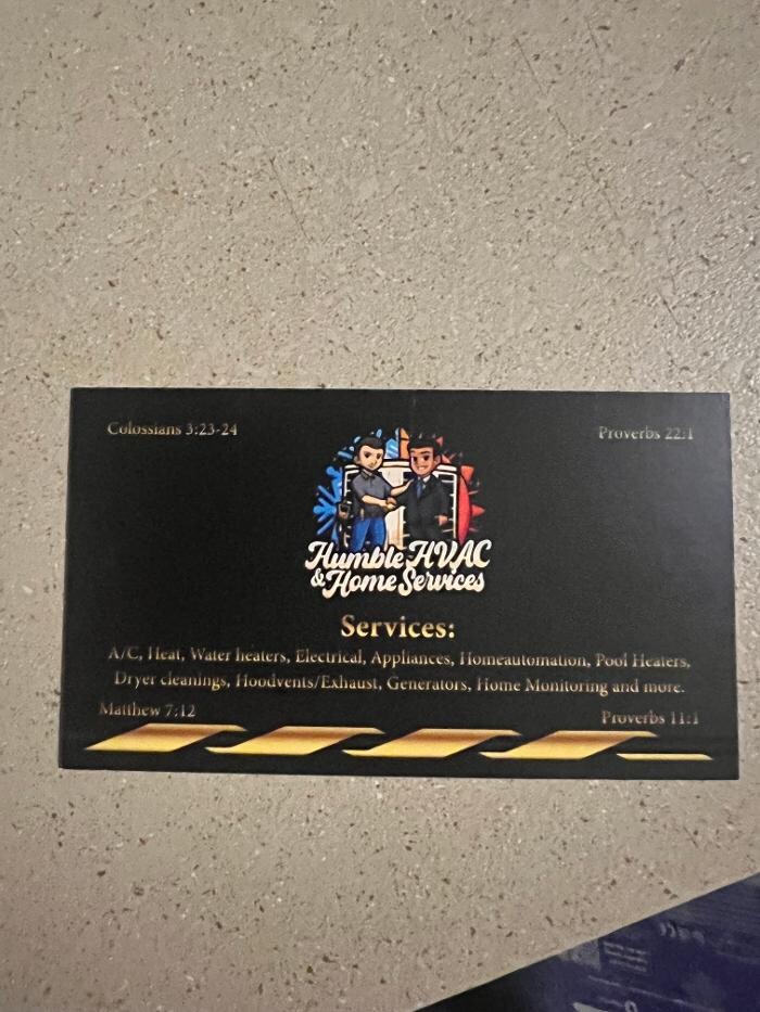 Images Humble HVAC & Home Services