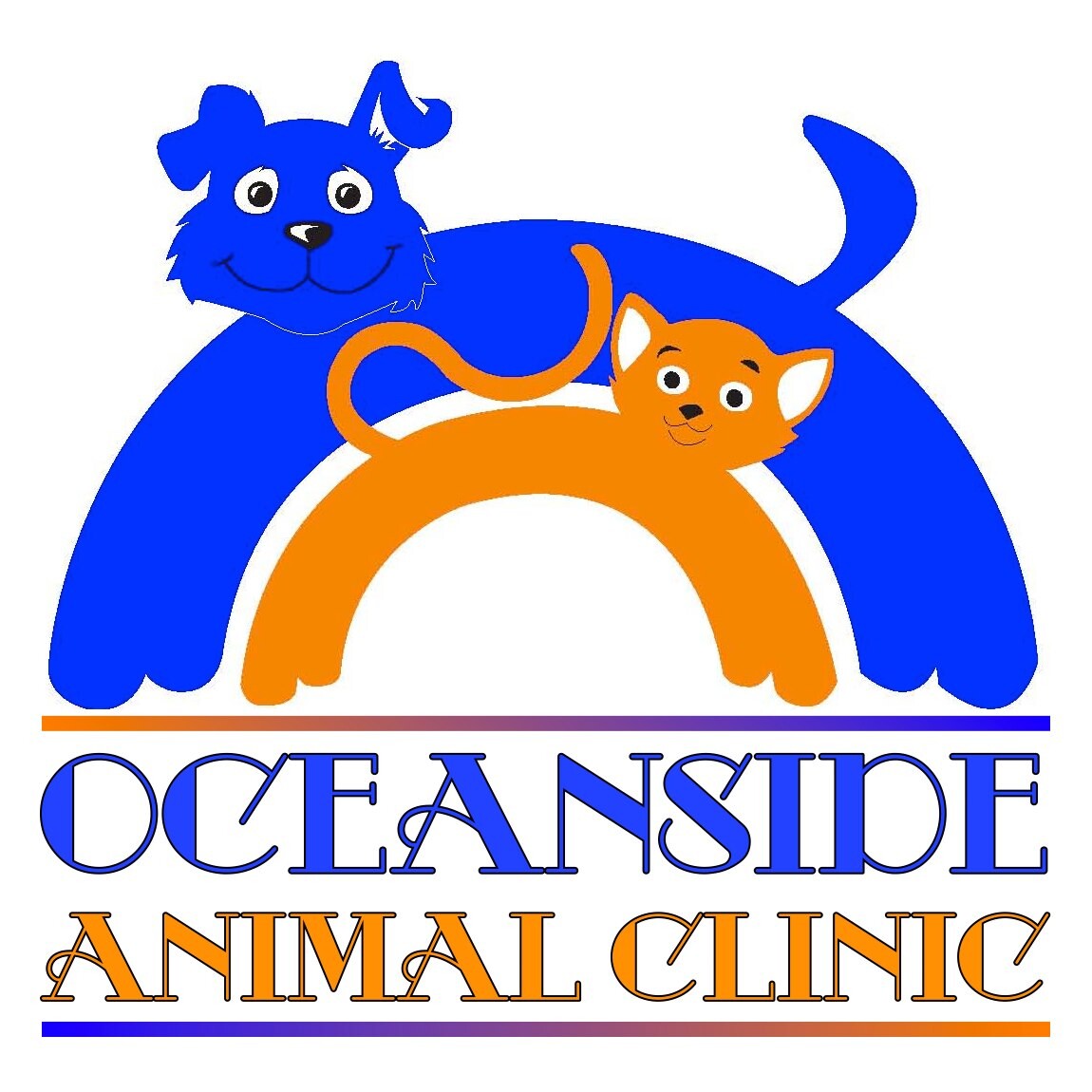 Oceanside Animal Clinic Logo