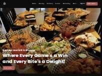 Website Screenshot Crazy Craig's Sports Bar & Grill