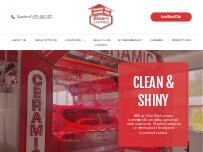 Website Screenshot Drew's Car Wash - Bryan
