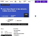 Website Screenshot Caliber Auto Glass