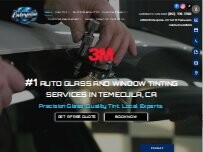 Website Screenshot Enterprise Auto Glass & Tint