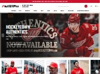 Website Screenshot Little Caesars Arena Team Store