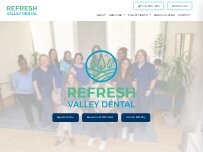 Website Screenshot Refresh Valley Dental
