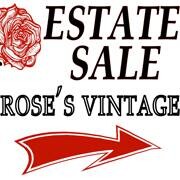 Rose's Vintage Estate Sales Logo