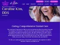 Website Screenshot Kim Dentistry