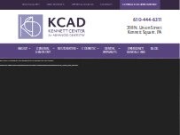 Website Screenshot Kennett Center for Advanced Dentistry