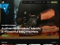 Website Screenshot LX BBQ