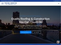 Website Screenshot Nexus Roofing & Construction